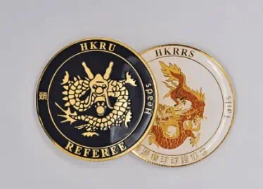 coloured coin